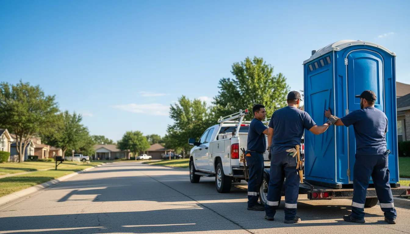Portable Toilet Rental in Meno, OK near me